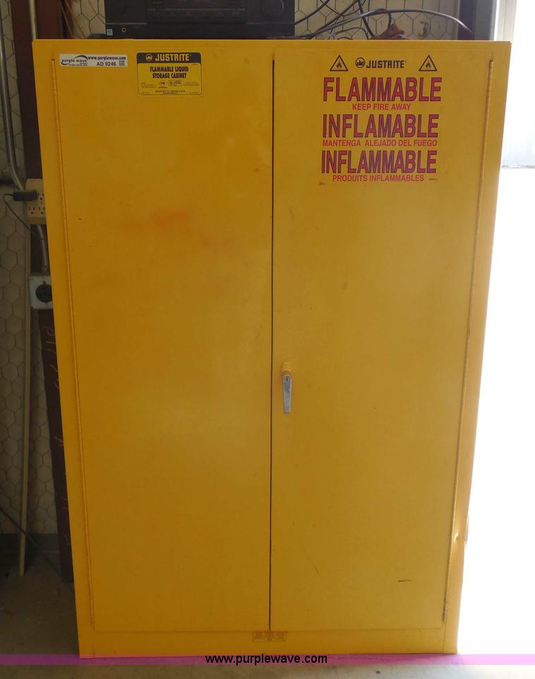 image for item AD9246 JustRite flammable liquid storage cabinet