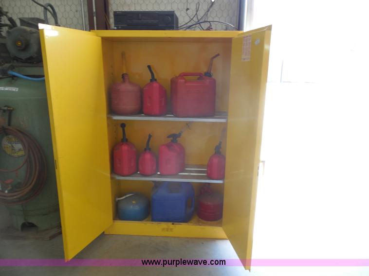 image for item AD9246 JustRite flammable liquid storage cabinet
