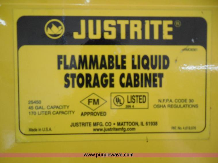 image for item AD9246 JustRite flammable liquid storage cabinet