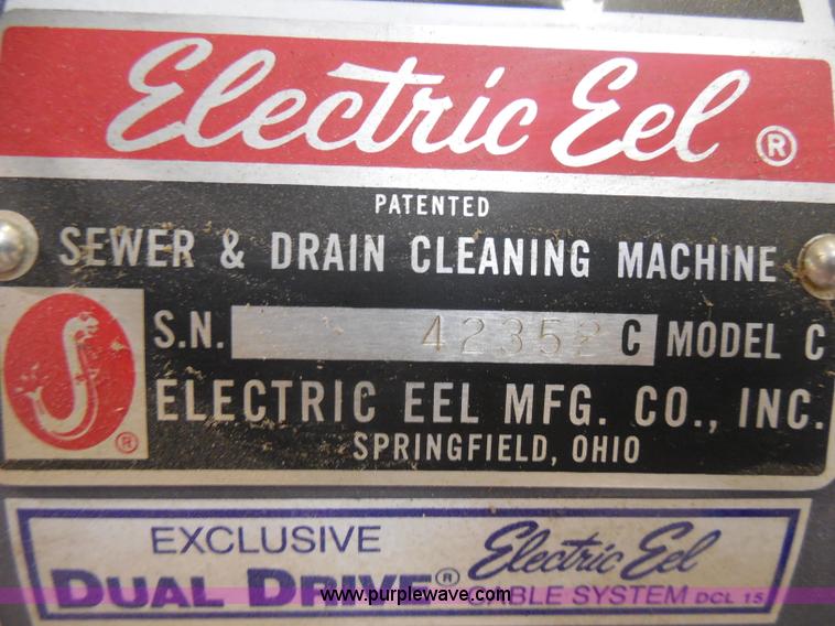 image for item AD9255 Electric Eel C sewer and drain cleaner