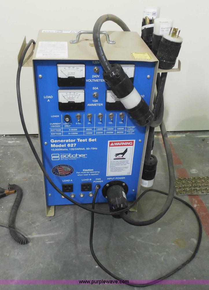 Sotcher 627 generator test shot in Ulysses, KS | Item AD9259 sold ...