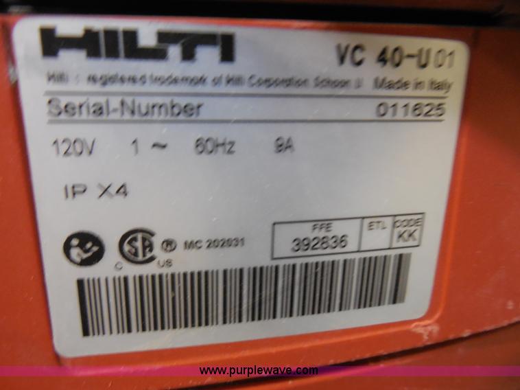 image for item AD9274 Hilti DCH-EX300 electric concrete saw
