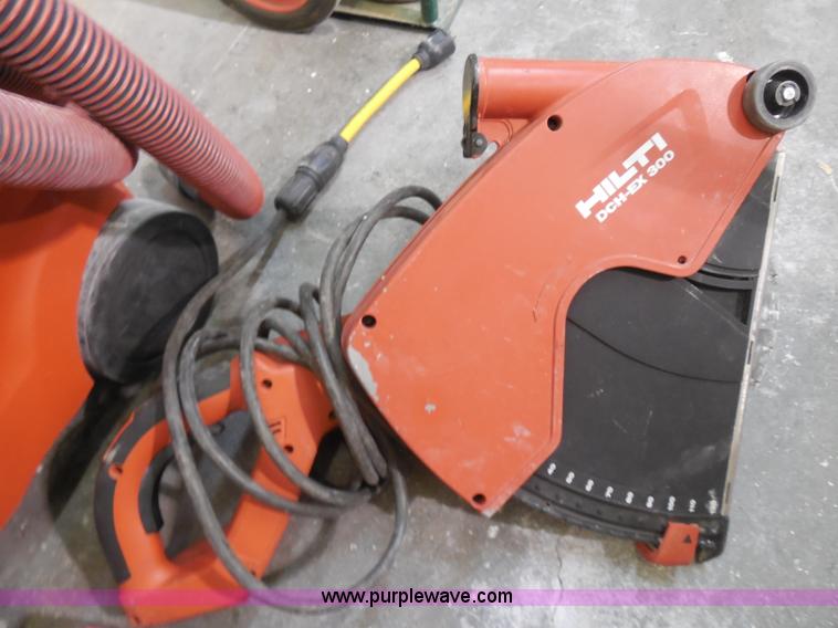 image for item AD9274 Hilti DCH-EX300 electric concrete saw