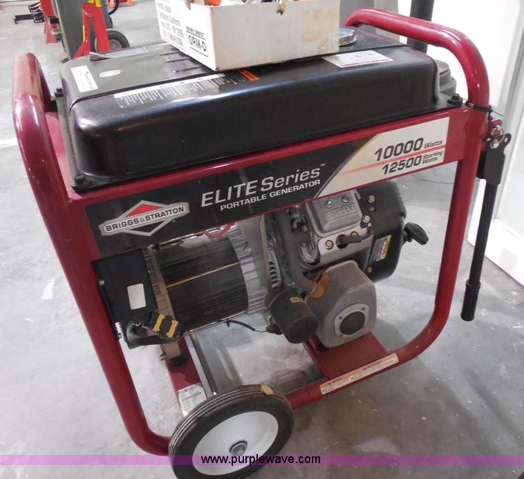image for item AD9275 Briggs & Stratton Elite series portable generator