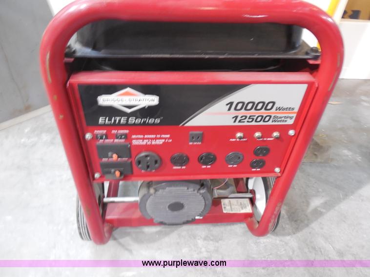 image for item AD9275 Briggs & Stratton Elite series portable generator