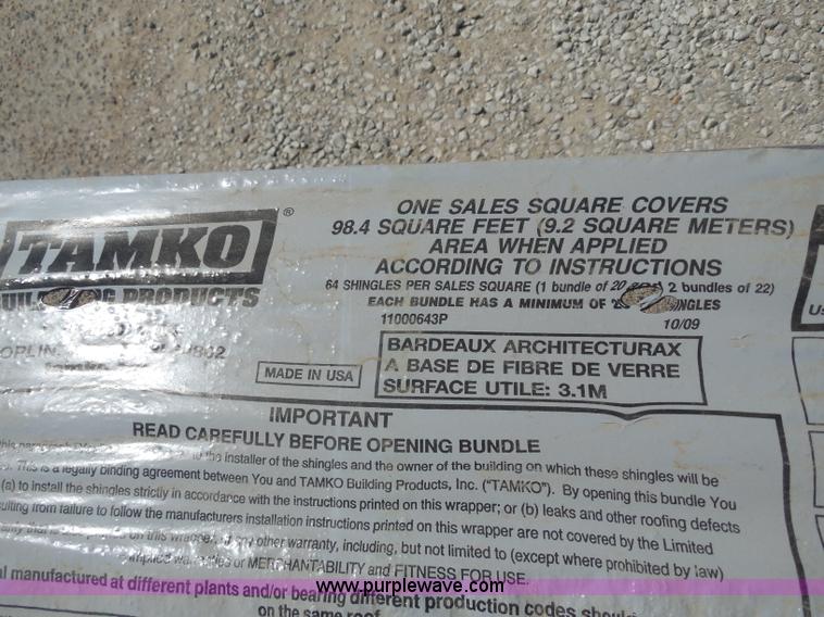 image for item AD9278 (47) bundles Tamko Heritage 30 Thunder Storm Grey AR shingles