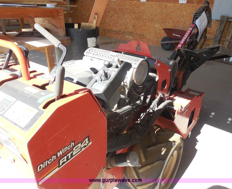 image for item AD9296 2010 Ditch Witch RT24 trencher
