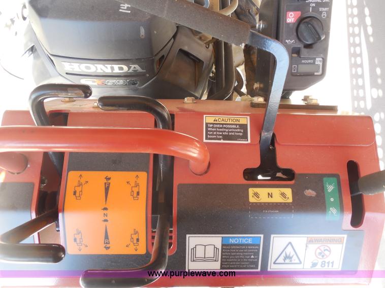 image for item AD9296 2010 Ditch Witch RT24 trencher