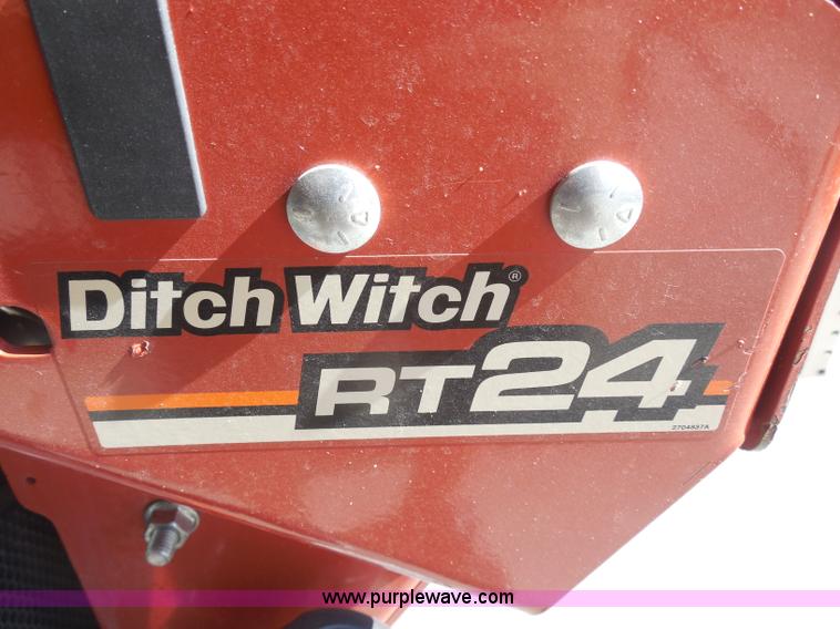 image for item AD9296 2010 Ditch Witch RT24 trencher