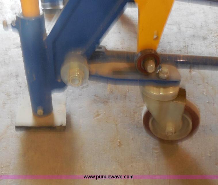 image for item H3126 Vestil steel rolling warehouse ladder