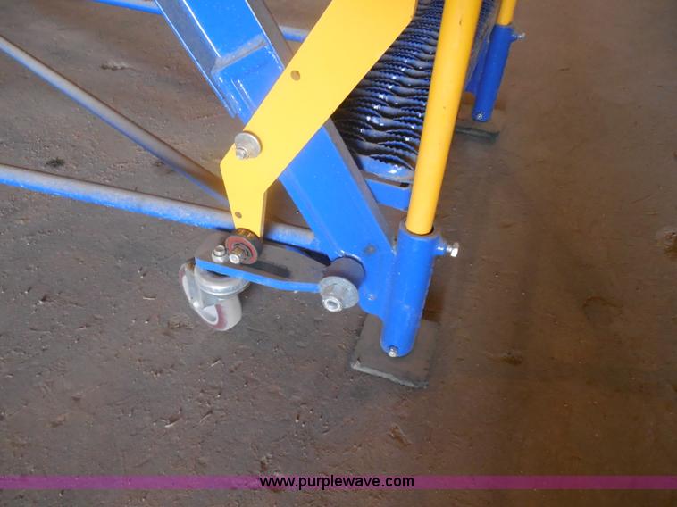 image for item H3126 Vestil steel rolling warehouse ladder