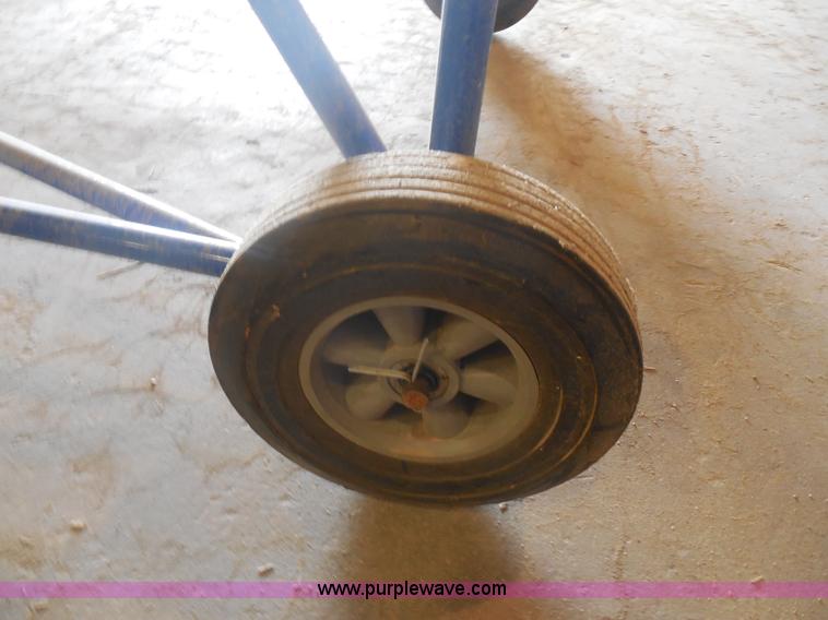 image for item H3126 Vestil steel rolling warehouse ladder