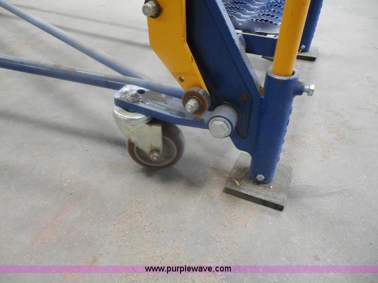 image for item H3131 Vestil steel rolling warehouse ladder