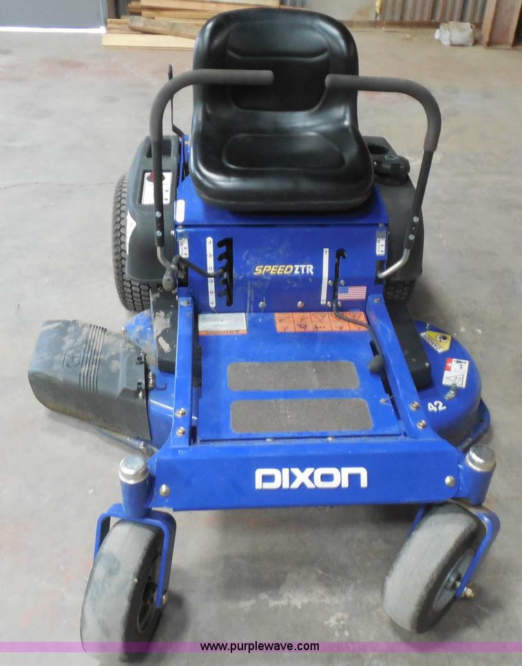 image for item H3134 Dixon Speed 42 ZTR lawn mower