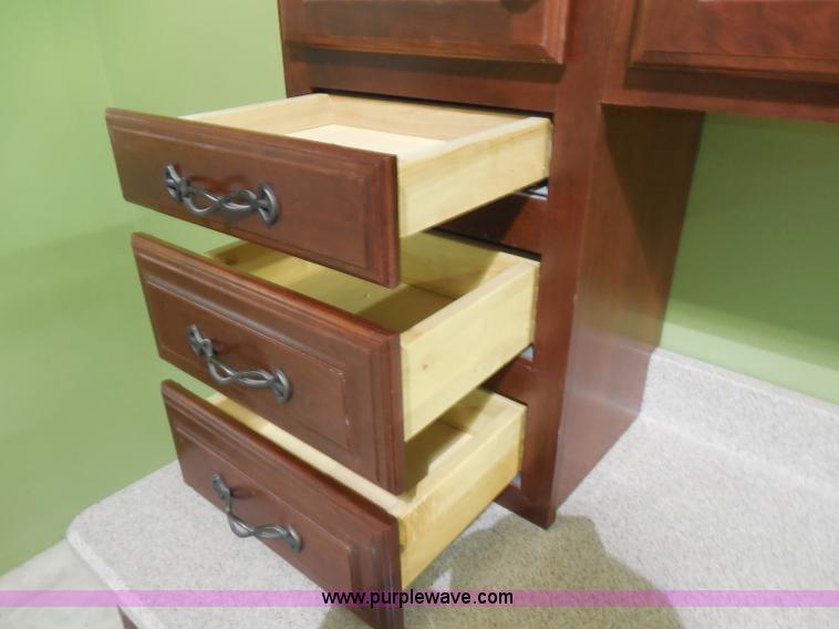 image for item H3137 Kemper cherry cabinet with sink