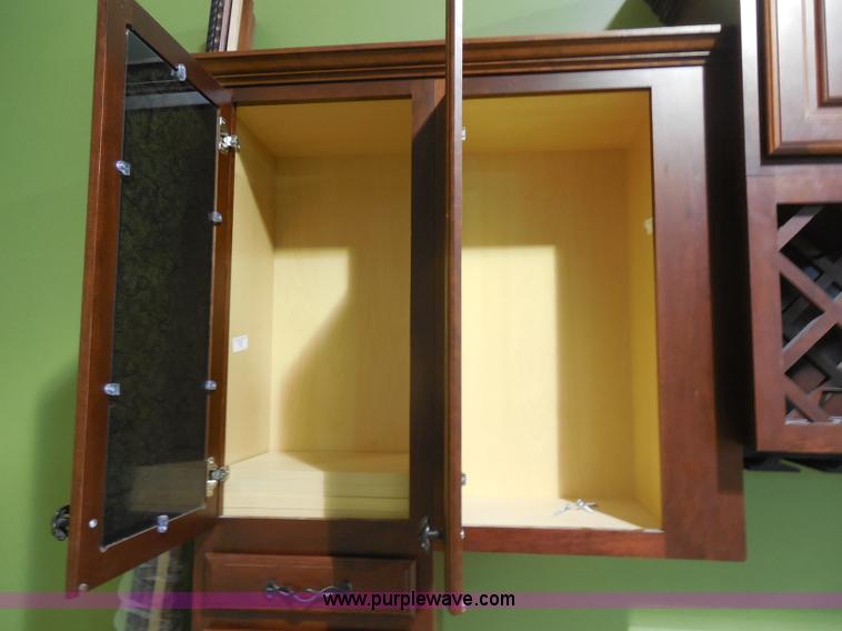 image for item H3137 Kemper cherry cabinet with sink