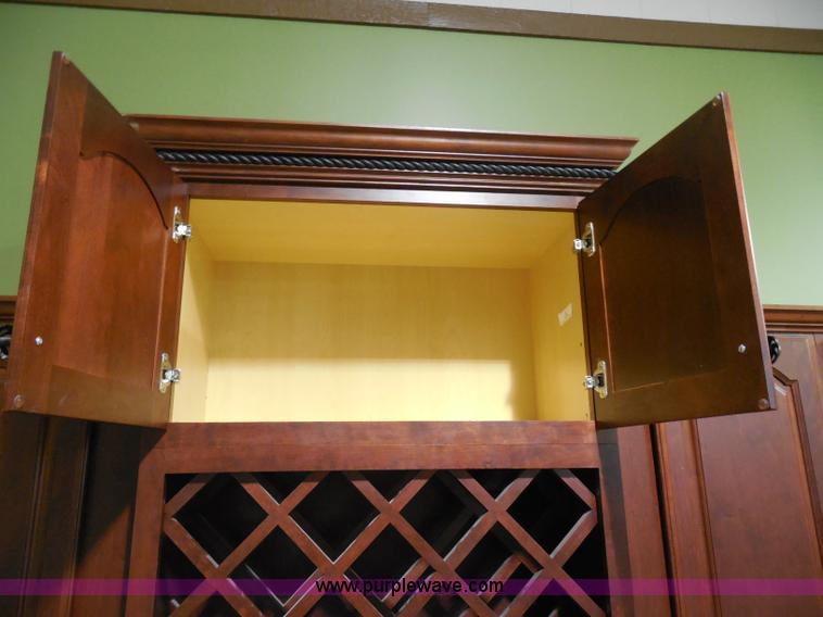 image for item H3137 Kemper cherry cabinet with sink