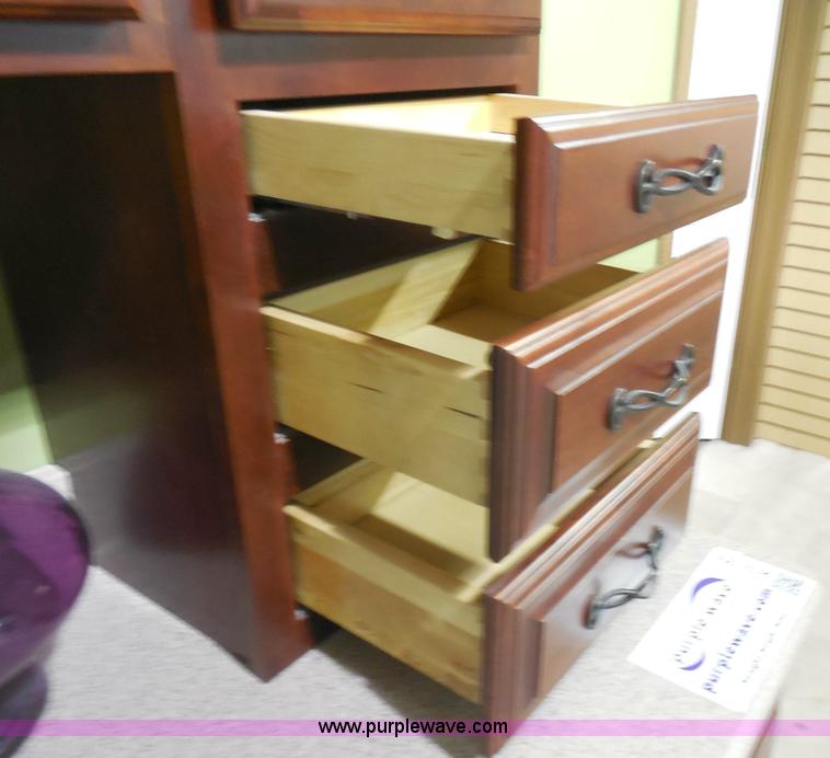 image for item H3137 Kemper cherry cabinet with sink