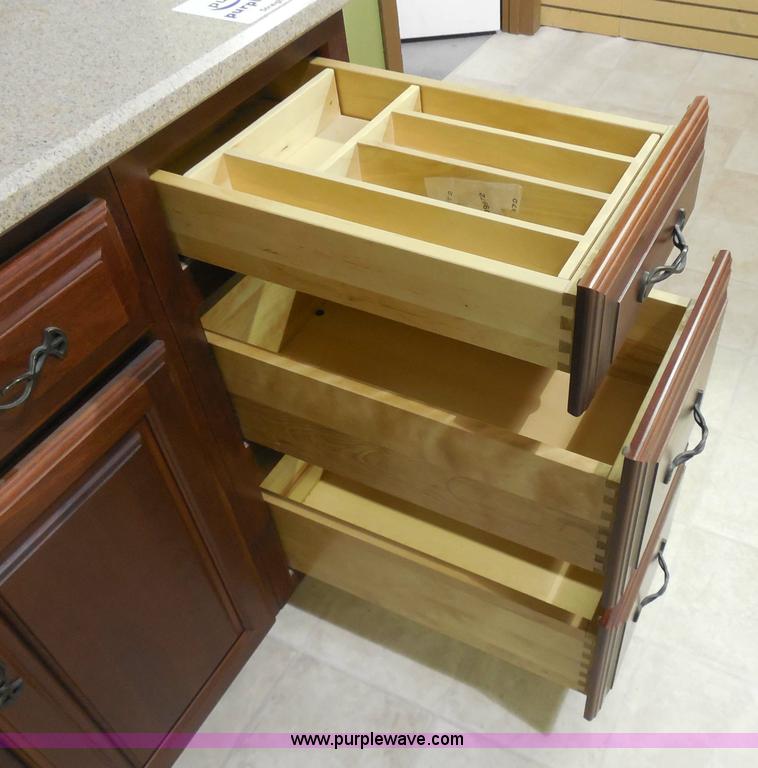 image for item H3137 Kemper cherry cabinet with sink