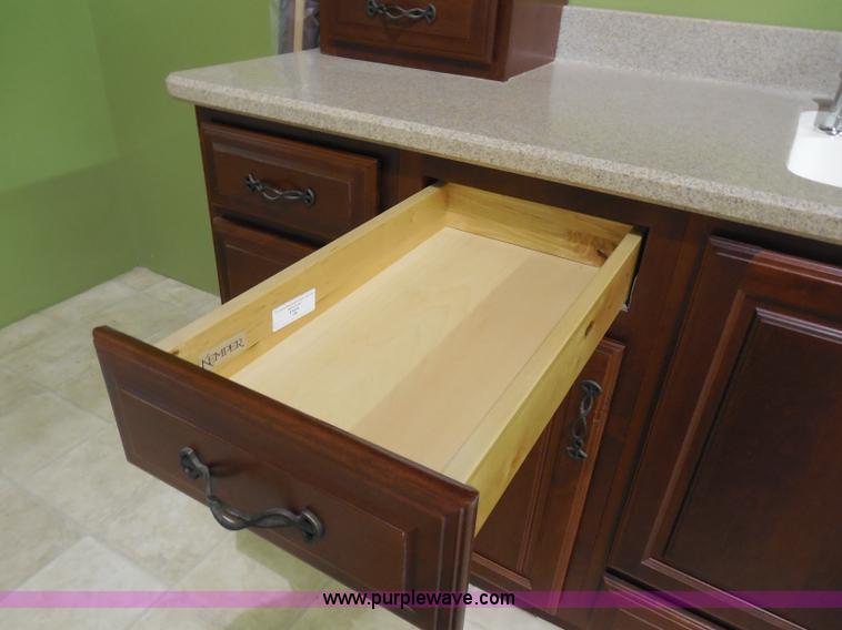 image for item H3137 Kemper cherry cabinet with sink