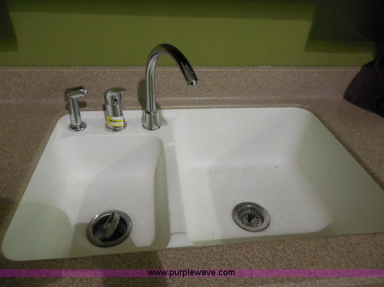 image for item H3137 Kemper cherry cabinet with sink