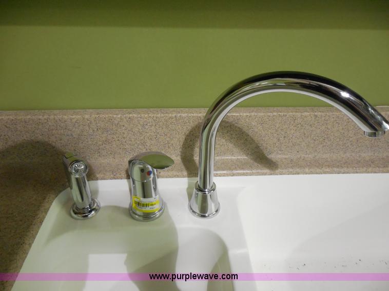 image for item H3137 Kemper cherry cabinet with sink