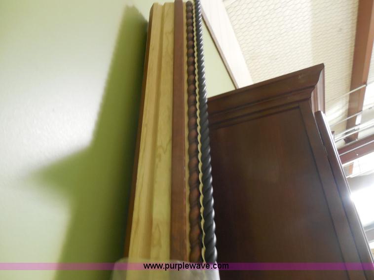 image for item H3137 Kemper cherry cabinet with sink