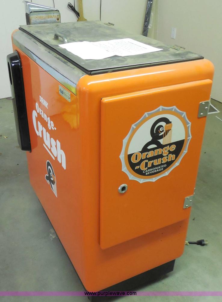 image for item H3140 Embossed Orange Crush Ideal 55 slider cooler