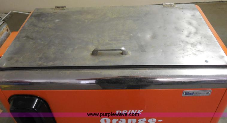 image for item H3140 Embossed Orange Crush Ideal 55 slider cooler