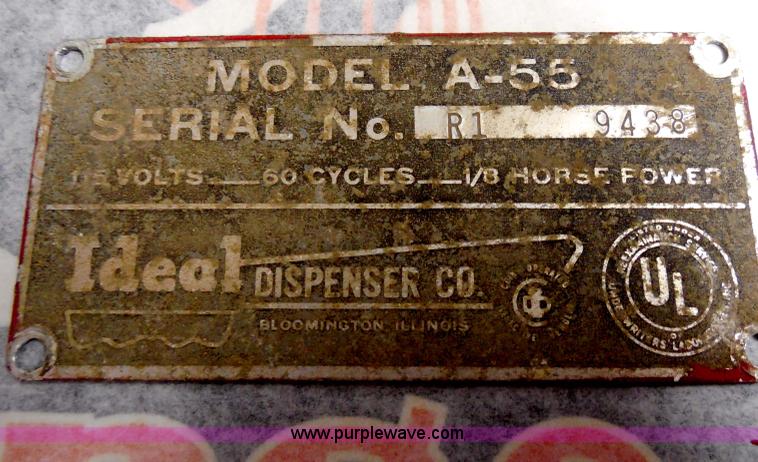 image for item H3140 Embossed Orange Crush Ideal 55 slider cooler