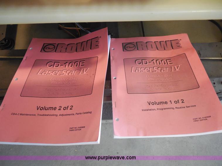 image for item H3142 Rowe AMI CD-100E juke box