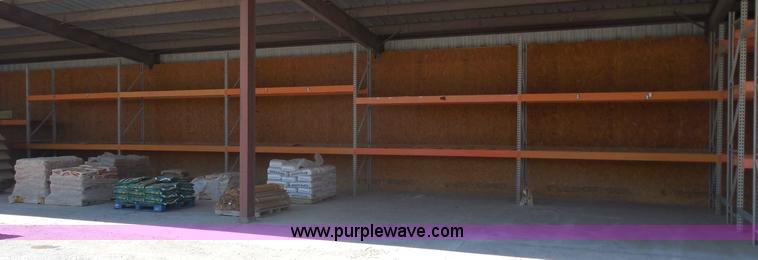 image for item H3154 Assorted warehouse storage and pallet racking