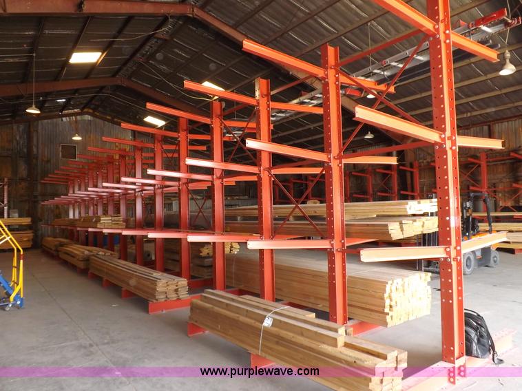 image for item H7048 Cantilever warehouse shelving