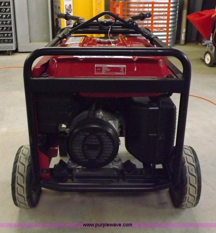 image for item H7103 Honda EB6500 6.5 kW generator