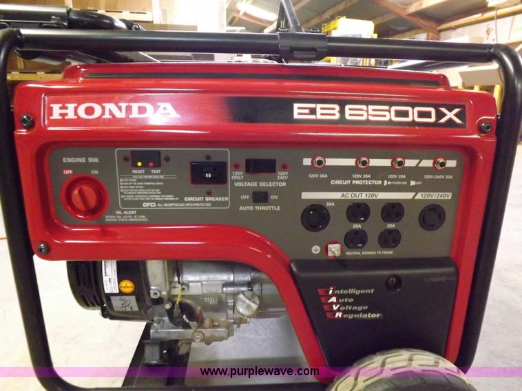 image for item H7103 Honda EB6500 6.5 kW generator