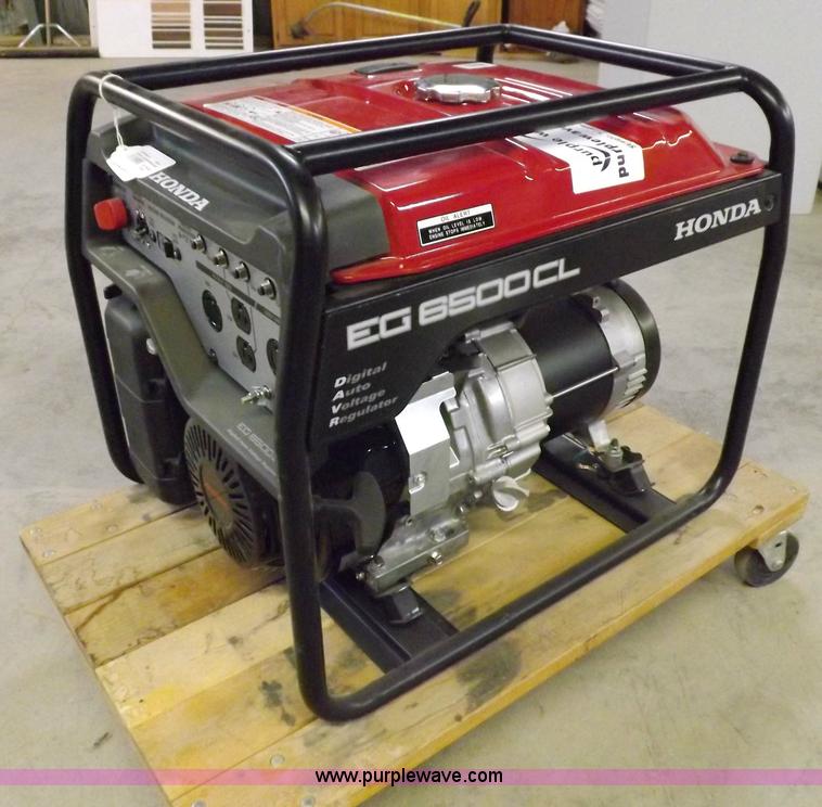 image for item H7104 Honda EG6500CL 6.5 kW generator