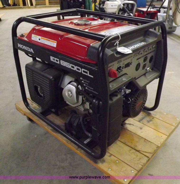 image for item H7104 Honda EG6500CL 6.5 kW generator