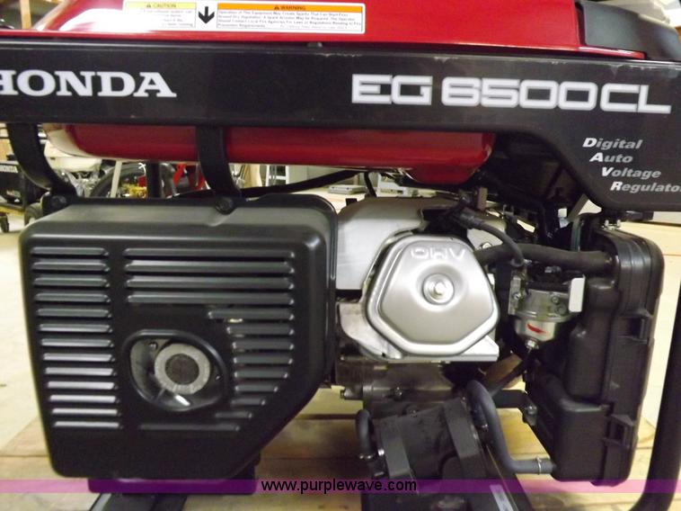 image for item H7104 Honda EG6500CL 6.5 kW generator