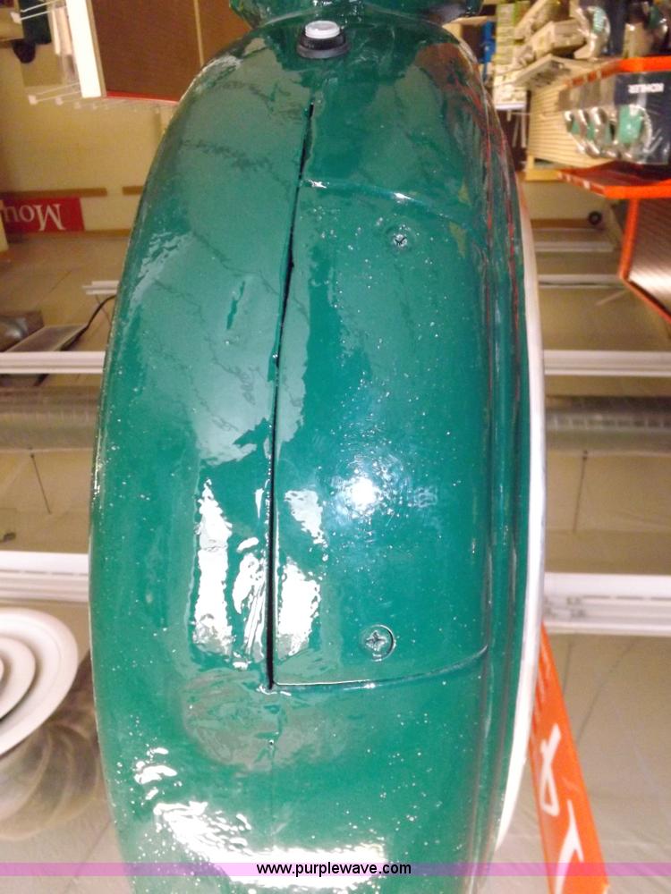 image for item J9200 Dual face cast iron clock