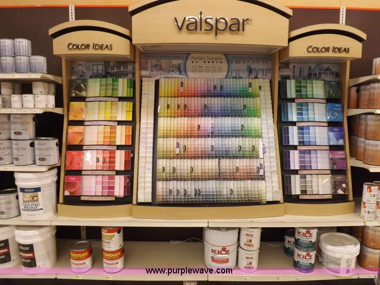 image for item J9209 Valspar paint mixing station and display