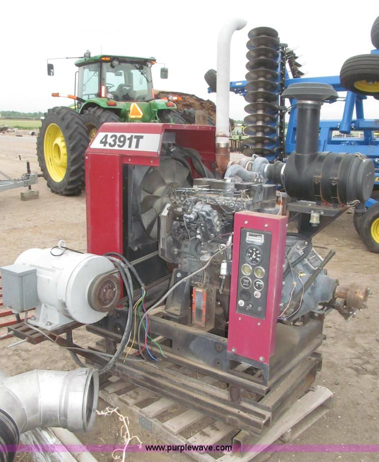Case IH 4391T irrigation power unit with generator in Lexington, NE