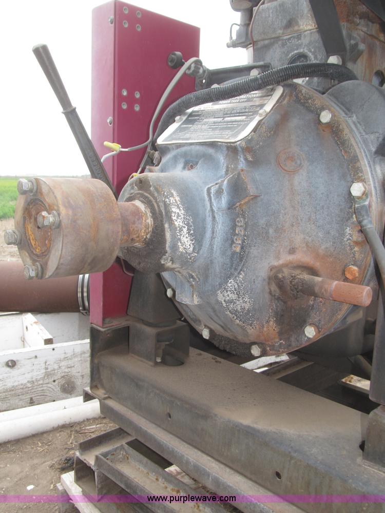 image for item B5489 Case IH 4391T irrigation power unit with generator