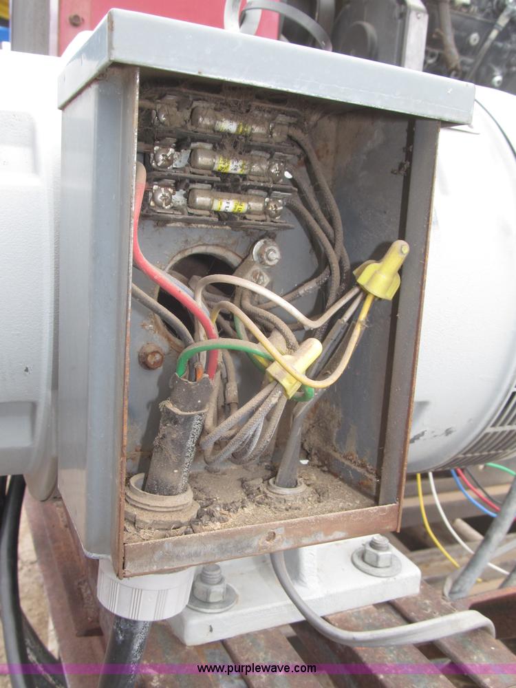 image for item B5489 Case IH 4391T irrigation power unit with generator