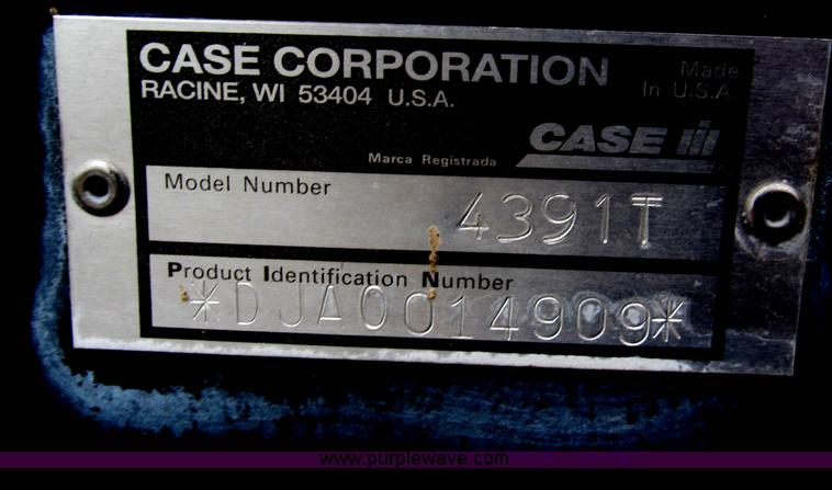 image for item B5489 Case IH 4391T irrigation power unit with generator