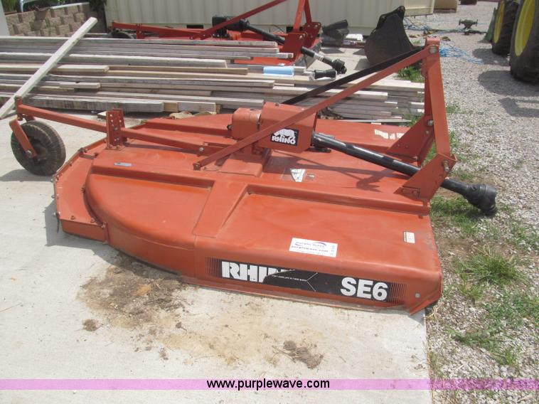 image for item B5491 Rhino SE6 72" rotary mower