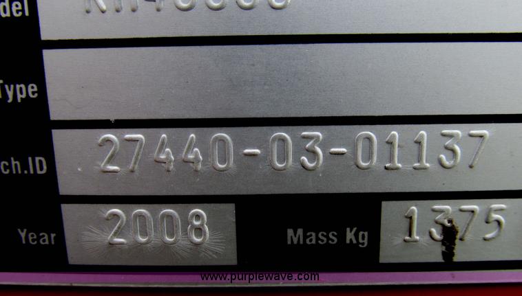 image for item E3972 2008 Vicon KM4000S trailed disc mower