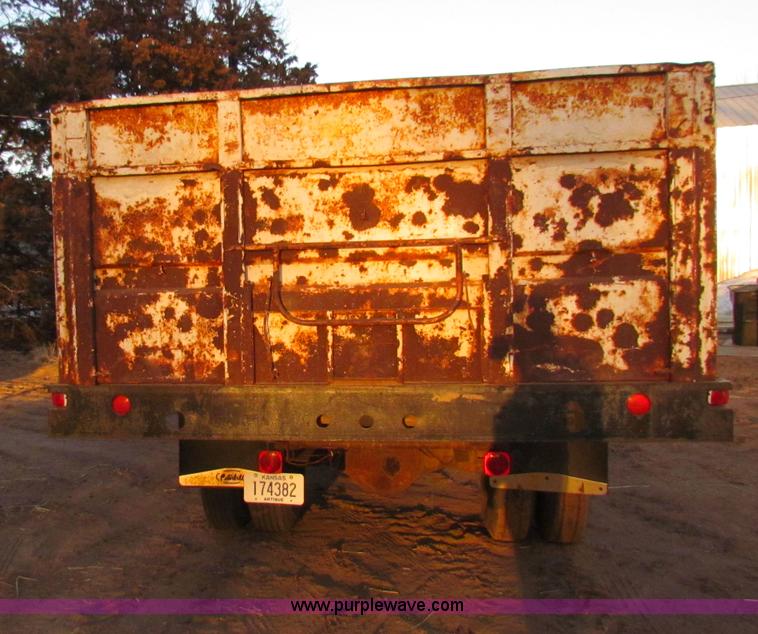 image for item E8461 1972 Chevrolet C50 dump truck