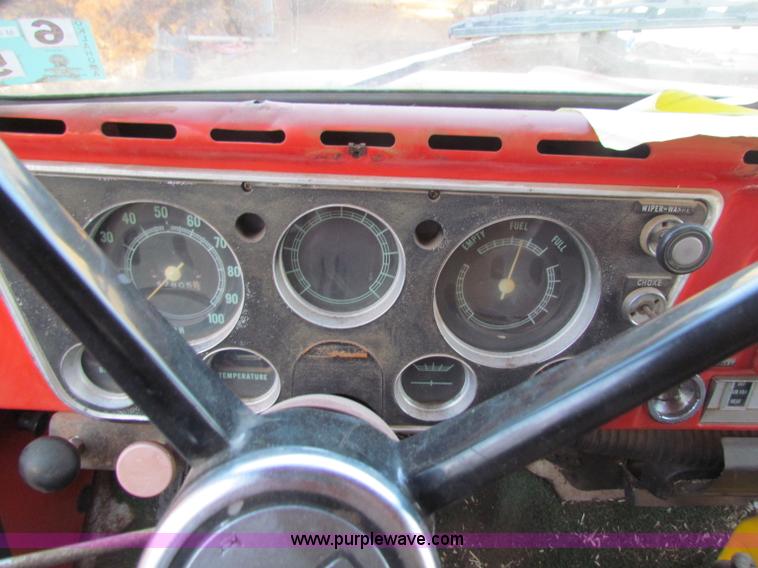 image for item E8461 1972 Chevrolet C50 dump truck