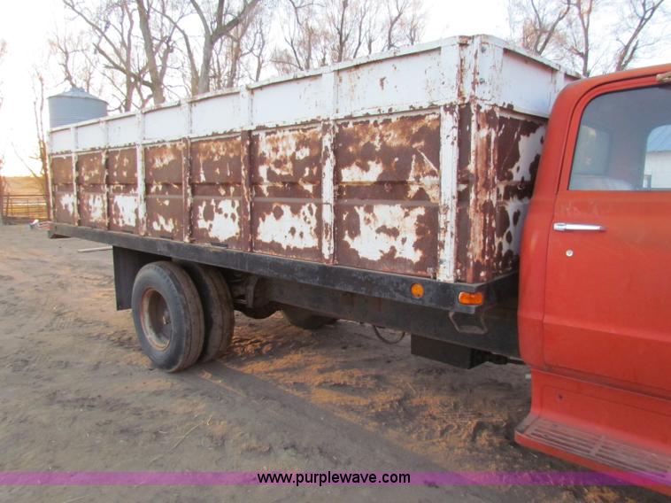 image for item E8461 1972 Chevrolet C50 dump truck
