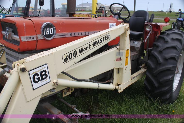 image for item E8498 Massey-Ferguson 180 tractor